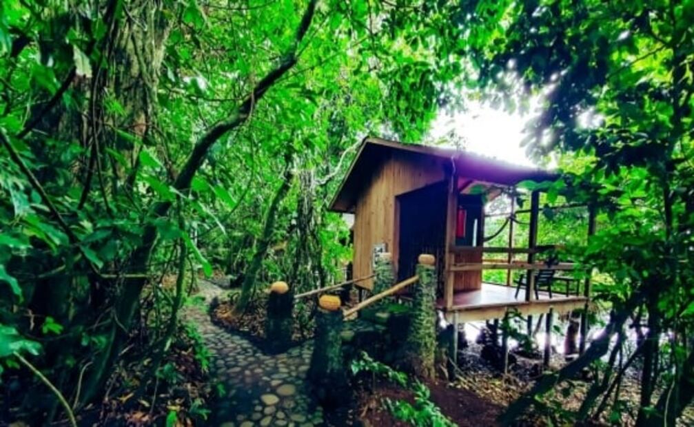 Nanciyaga: cabañas ecológicas frente a la Laguna de Catemaco