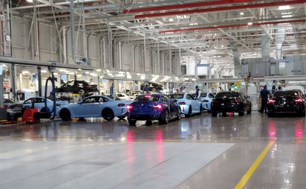 Aproximadamente 10% de las ventas de BMW en Estados Unidos son de vehículos importados de México. Foto: Especial