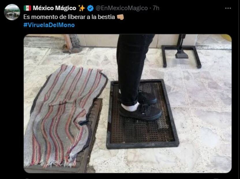 Memes viruela del mono. Foto: Captura de pantalla