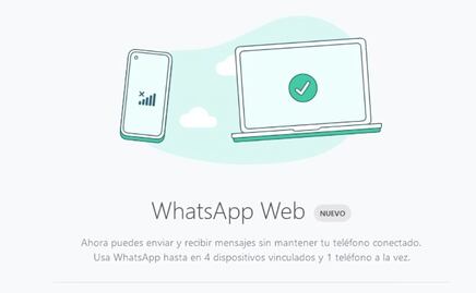 WhatsApp Web y Escritorio ya funcionan sin conexión con tu teléfono