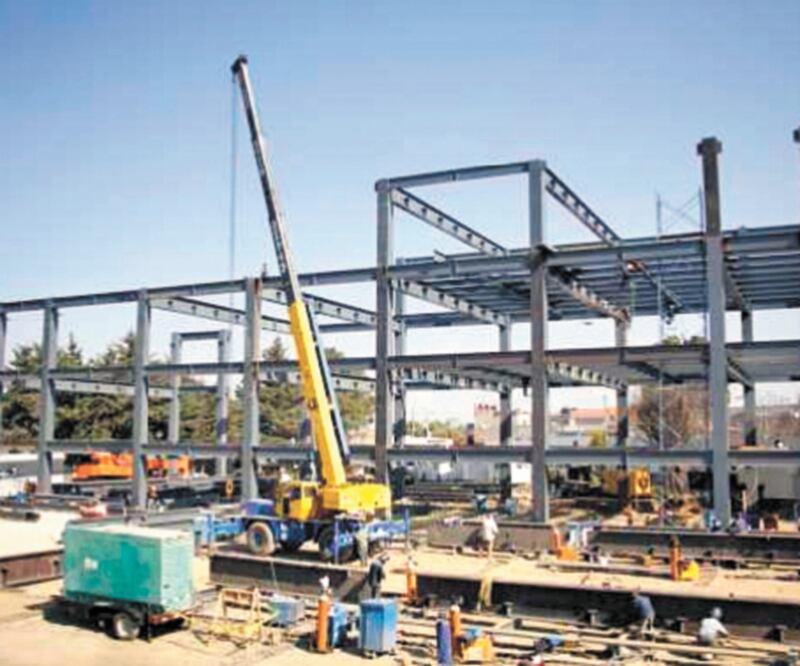 La construcción del nuevo Hospital General de Topilejo se realiza en el predio donde se ubicaba la clínica materno-infantil, en Tlalpan. Foto: ESPECIAL