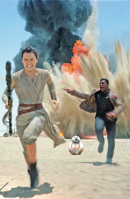 Daisy Ridley y John Boyega participan en la séptima entrega de la saga (DISNEY PICTURES)