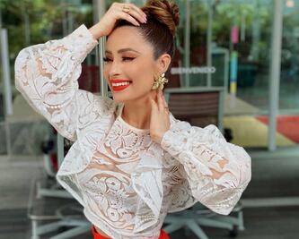 Cynthia Rodríguez tiene el mini vestido más cool para lucir tus piernas