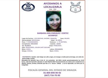 Desaparecen cuatro mujeres en Sinaloa