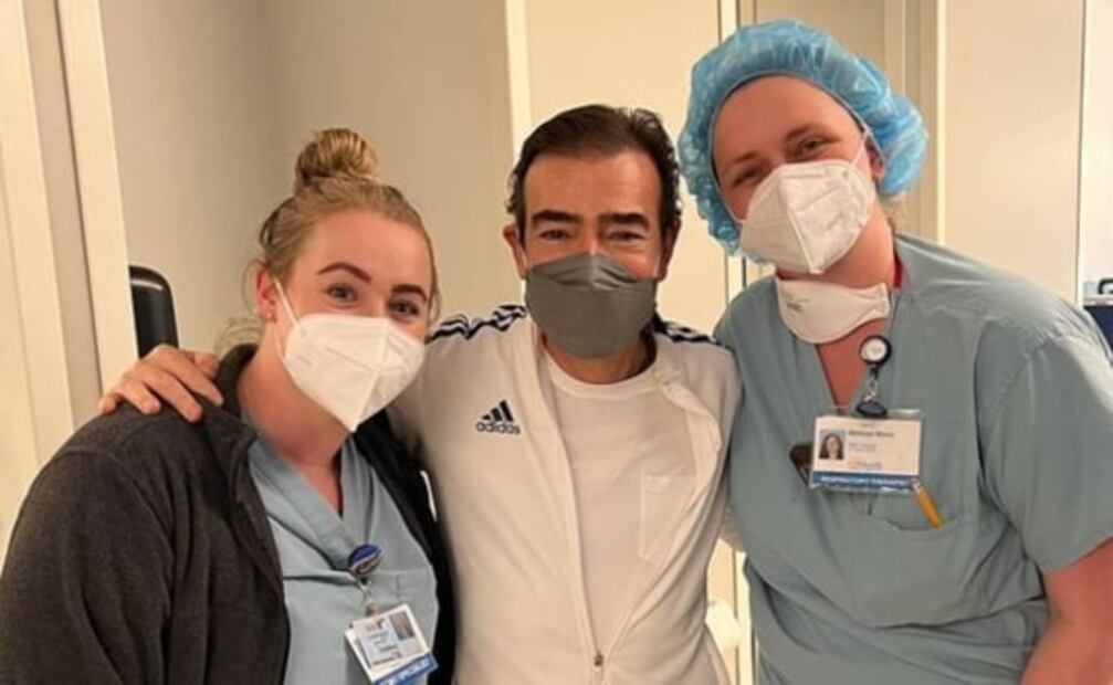Toño Mauri se contagia de Covid otra vez: "Gracias a Dios que no me suelta". Foto vía Instagram. 