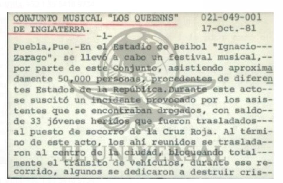 Queen-DFS. Foto: especial