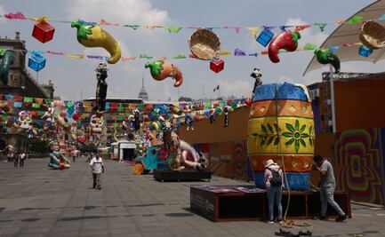 ¡Adiós al Mundial! Comienzan a desmantelar decoraciones del Fan Fest del Zócalo; 110 mil aficionados se dieron cita para ver la final, indican