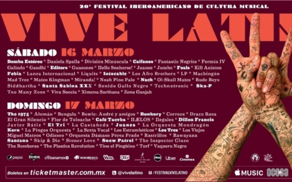 Cómo sobrevivir al Vive Latino 2019
