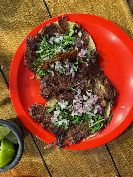Tacos de sirloin