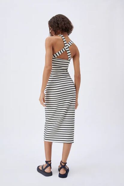 Cómo usar vestidos midi para verte increíble si eres bajita