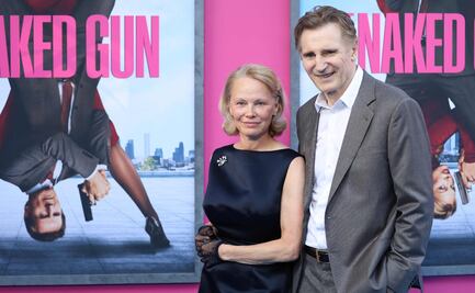 Aseguran que Liam Neeson y Pamela Anderson tienen un romance en la vida real 