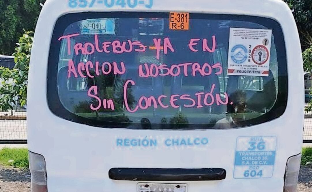 Transportistas han dejado de percibir más de un millón de pesos al día con el nuevo Trolebús. Foto: Especial