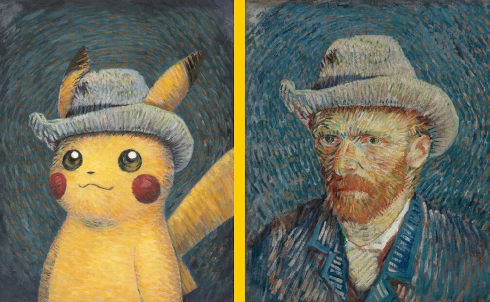 Obra que pertenece a la colección de Pokémon Adventur del museo Van Gogh en Ámsterdam. Foto: Captura de pantalla tomada del sitio oficial del museo Van Gogh
