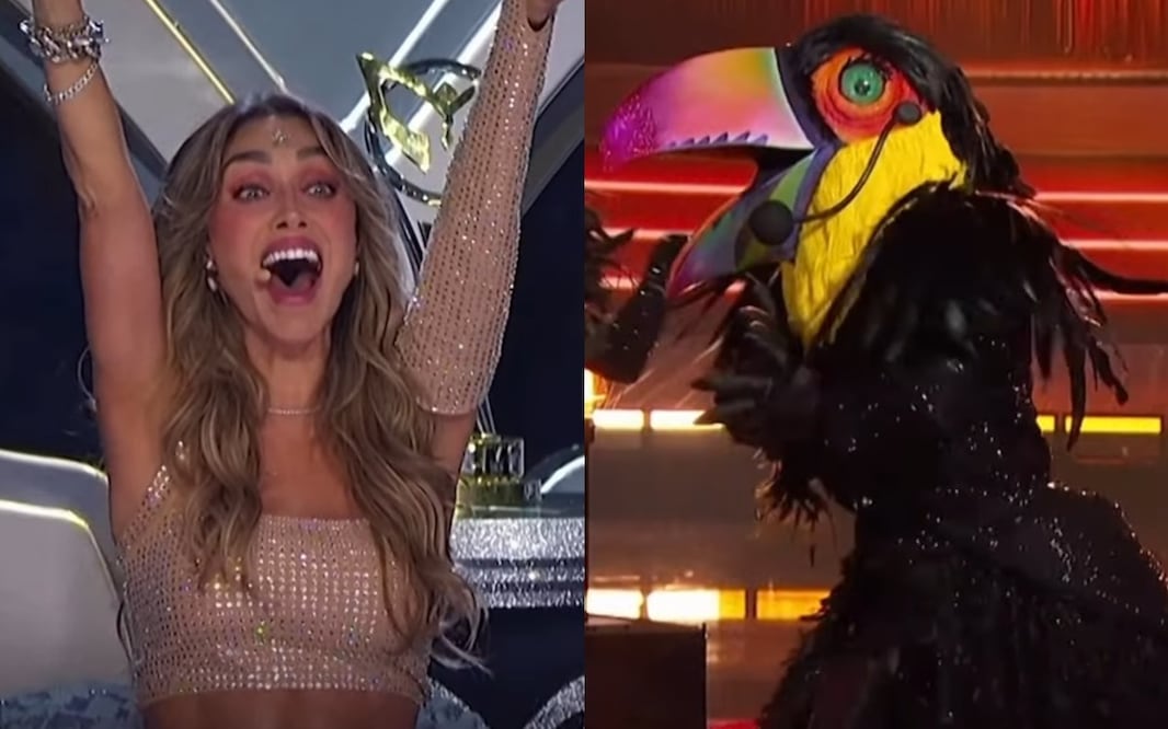 Martha Sánchez en "¿Quién es la máscara?". Foto: Instagram.