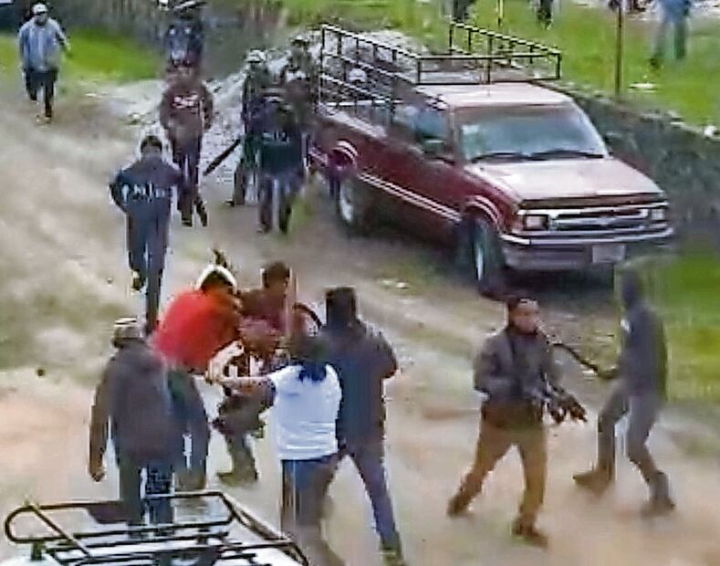 Enfrentamiento en Texcaltitlán