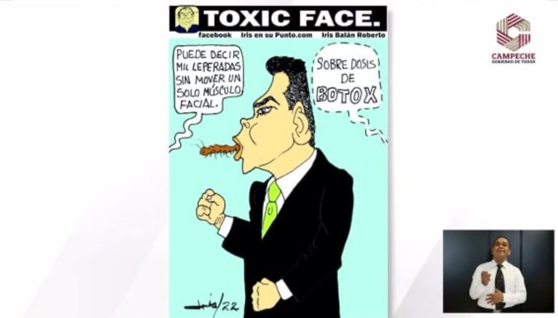 Layda Sansores da "fijón" a "vanidad" de "Alito" Moreno por supuesto bótox en el rostro