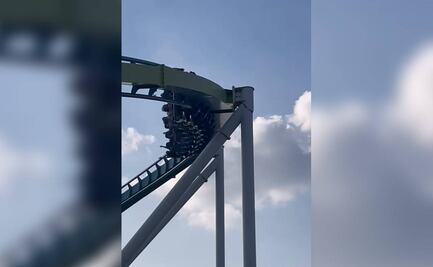 VIDEO: ¡Aterrador! Cierran montaña rusa en Carolina del Norte por esta enorme grieta
