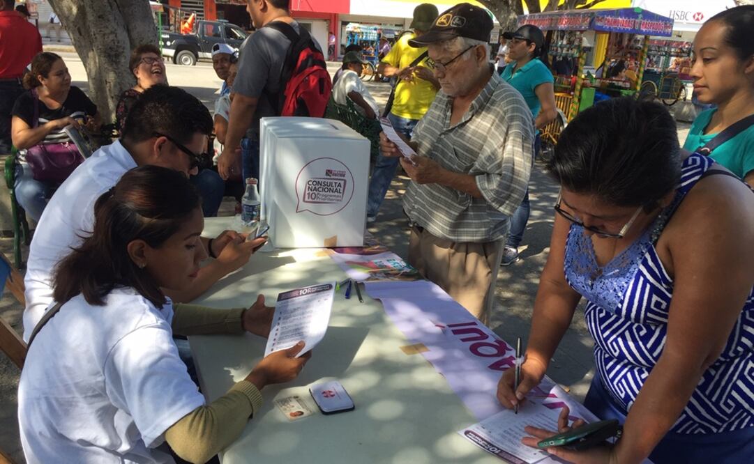 Se instalaron cerca de 50 mesas receptoras. Foto: Fredy Martín/EL UNIVERSAL