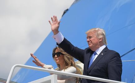 Trump sale de gira en medio de la crisis