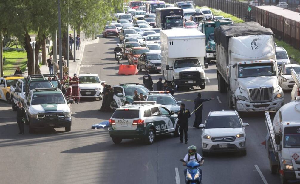 Zona del accidente (08/07/2025). Foto: Francisco Rodríguez / EL UNIVERSAL
