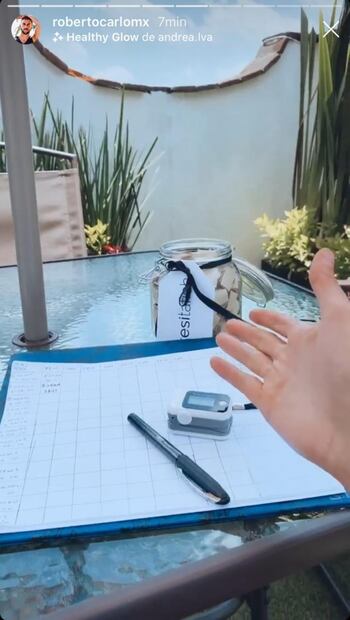 Roberto Carlo pasa dos noches infernales a causa de Covid-19