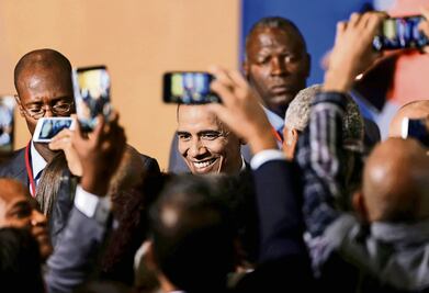 @BarackObama y su visita histórica a Cuba