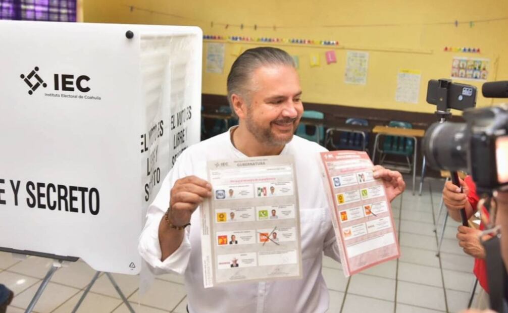 Lenin Pérez, candidato del Partido Verde a la gubernatura de Coahuila. Foto: Twitter @leninperezr