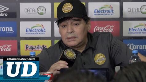 Diego Maradona arremetió en contra de Gianni Infantino