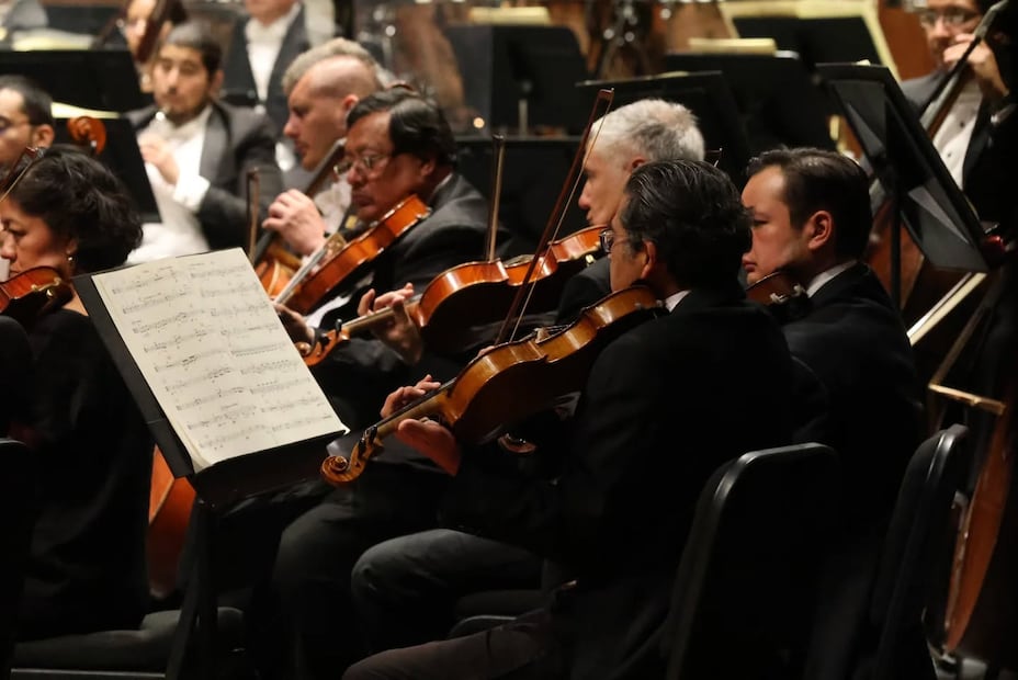 La Orquesta Sinfónica Nacional OSN México, dirigida por la canadiense Tania Miller./ Crédito: Palacio de Bellas Artes.