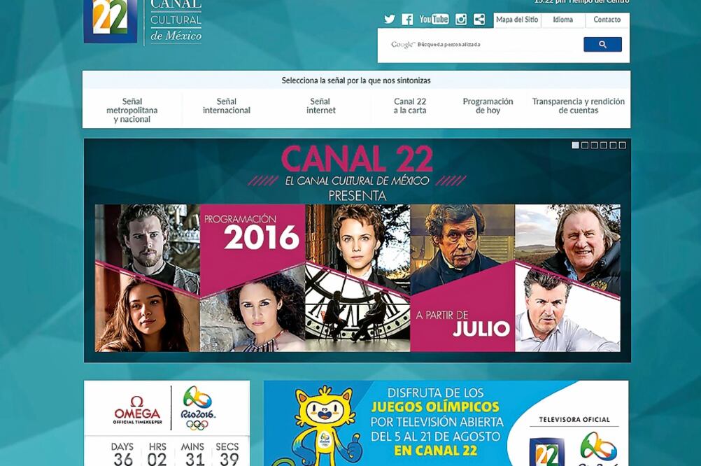 El portal del canal da cuenta de la nueva programación que la gente podrá disfrutar a partir de este mes (ESPECIAL)
