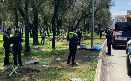 Motociclista muere en Iztacalco al intentar esquivar un bache