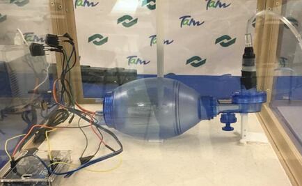 Con dos mil pesos, estudiantes mexicanos crean ventilador mecánico para enfrentar Covid