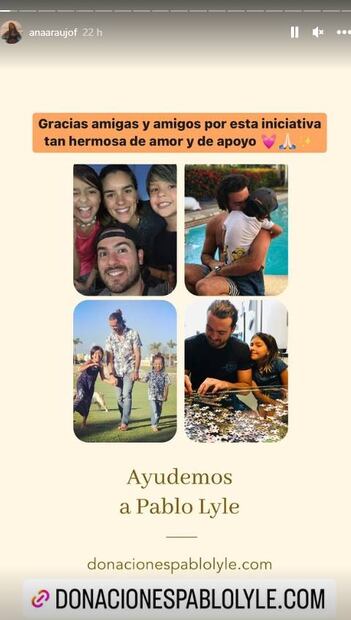 Amigos y familiares de Pablo Lyle piden donaciones para solventar los gastos del actor