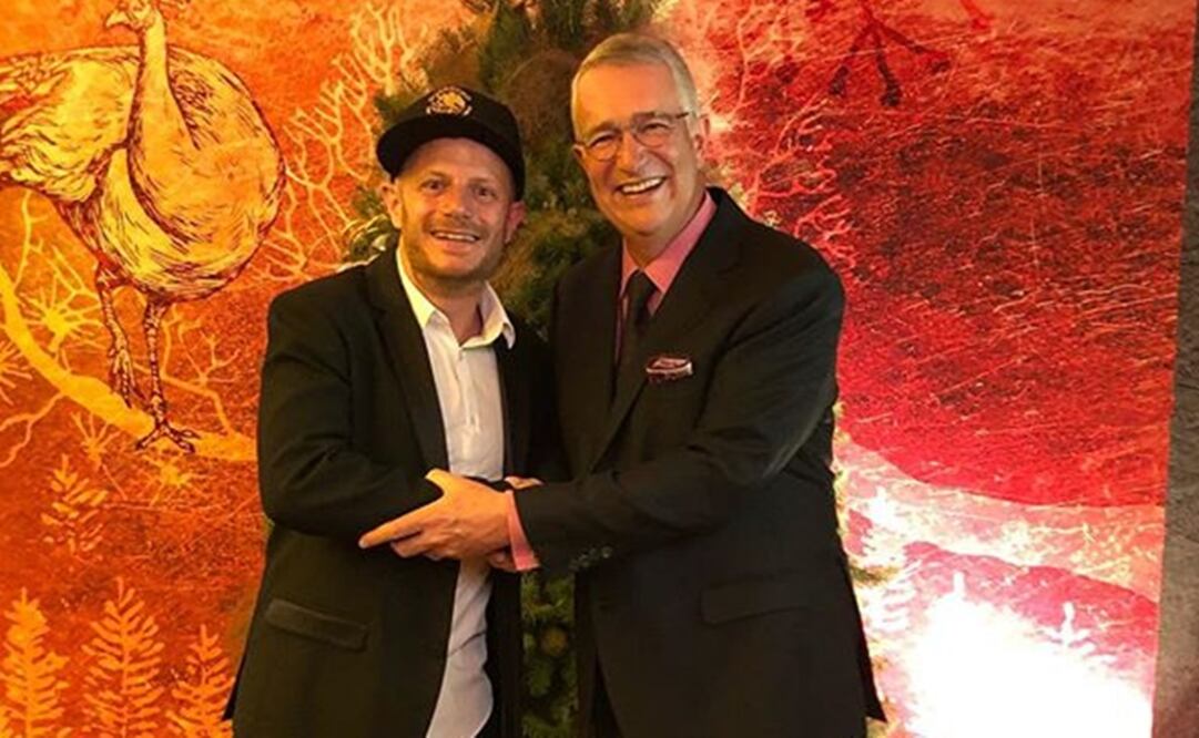 Facundo y Salinas Pliego FOTO: INSTAGRAM