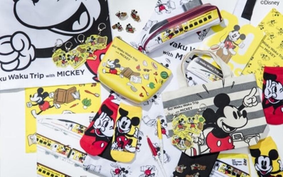 Ya puedes viajar en el tren bala de Mickey Mouse en Japón