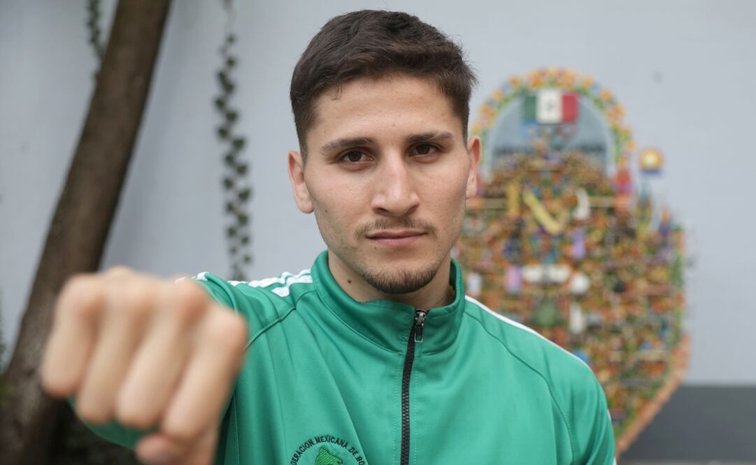 El boxeador no es favorito en París 2024, pero dice a este diario que peleará por una medalla. Foto: Carlos Mejía | El Universal