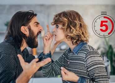 La regla de los 5 segundos: así puedes evitar una discusión con tu pareja