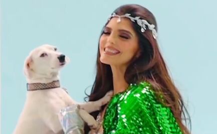 Ana Bárbara, una superheroína de los perros en PETA Latino