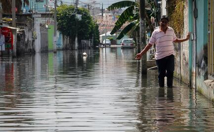 Aumentan a 28 las calles inundadas a un mes del inicio de la emergencia en Chalco
