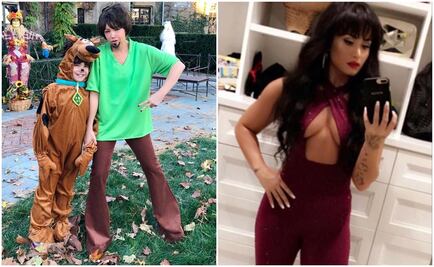 Famosos lucen sus disfraces en Halloween