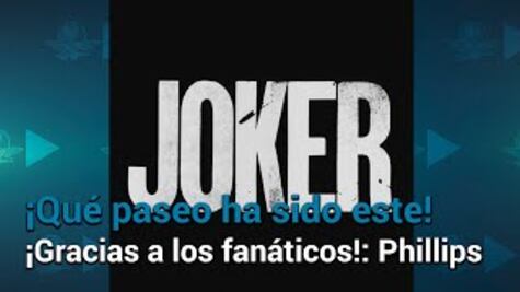 "Joker" agradece, con baile y carcajada, récord en taquilla