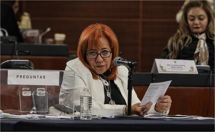 Rosario Piedra Ibarra comparece en el Senado; CNDH no ha guardado silencio ante violación de derechos humanos, asegura