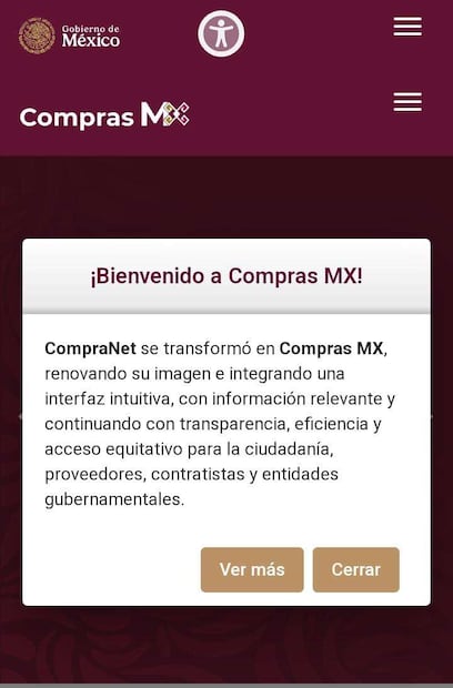 Ya en línea Compras MX, la nueva plataforma de contrataciones públicas. Foto: Especial