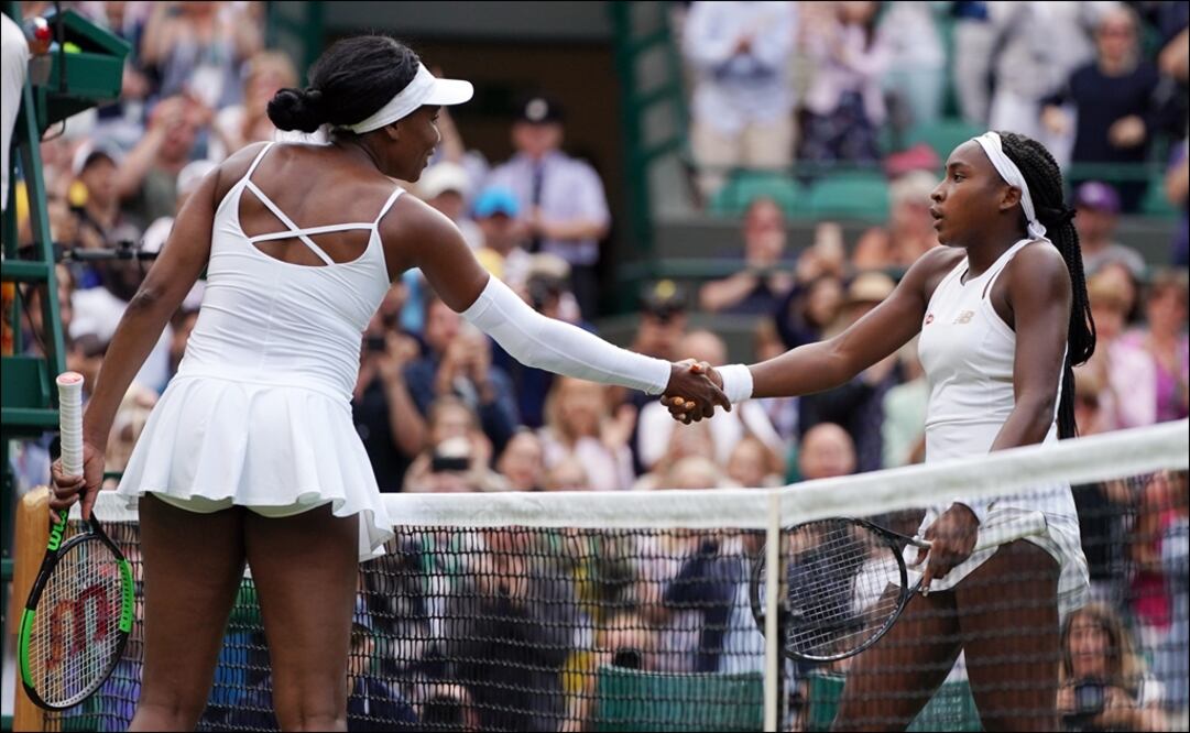 Cuando Gauff nació, Venus Williams ya había ganado dos de sus cinco trofeos en Wimbledon. Foto: EFE