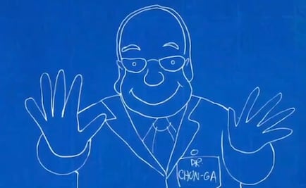 El Dr. Chunga inventa el lavado de manos "permanente"