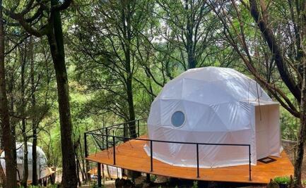 Avezasul, un glamping en el bosque a una hora y media de CDMX