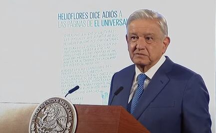 AMLO reconoce al “gran caricaturista” Helioflores tras decirle adiós a EL UNIVERSAL