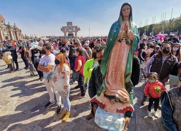 Casi 500 mil peregrinos han visitado la Basílica de Guadalupe: GAM 