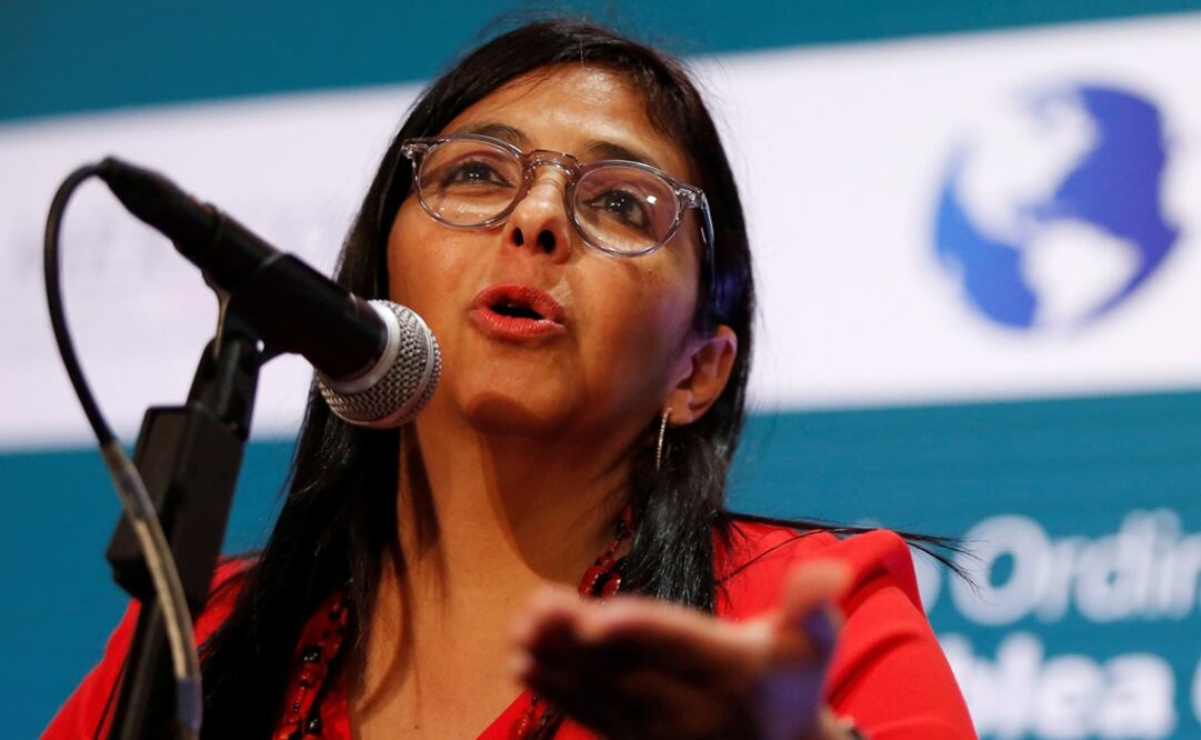 Delcy Rodríguez, ex canciller de Venezuela (Foto: Reuters)