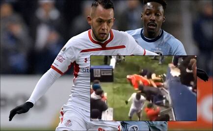 Caen al campo aficionados del Toluca al intentar saludar a jugadores